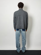Maison Margiela Ribbed linen and wool blend sweater - Brown