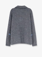 Maison Margiela Ribbed linen and wool blend sweater - Brown