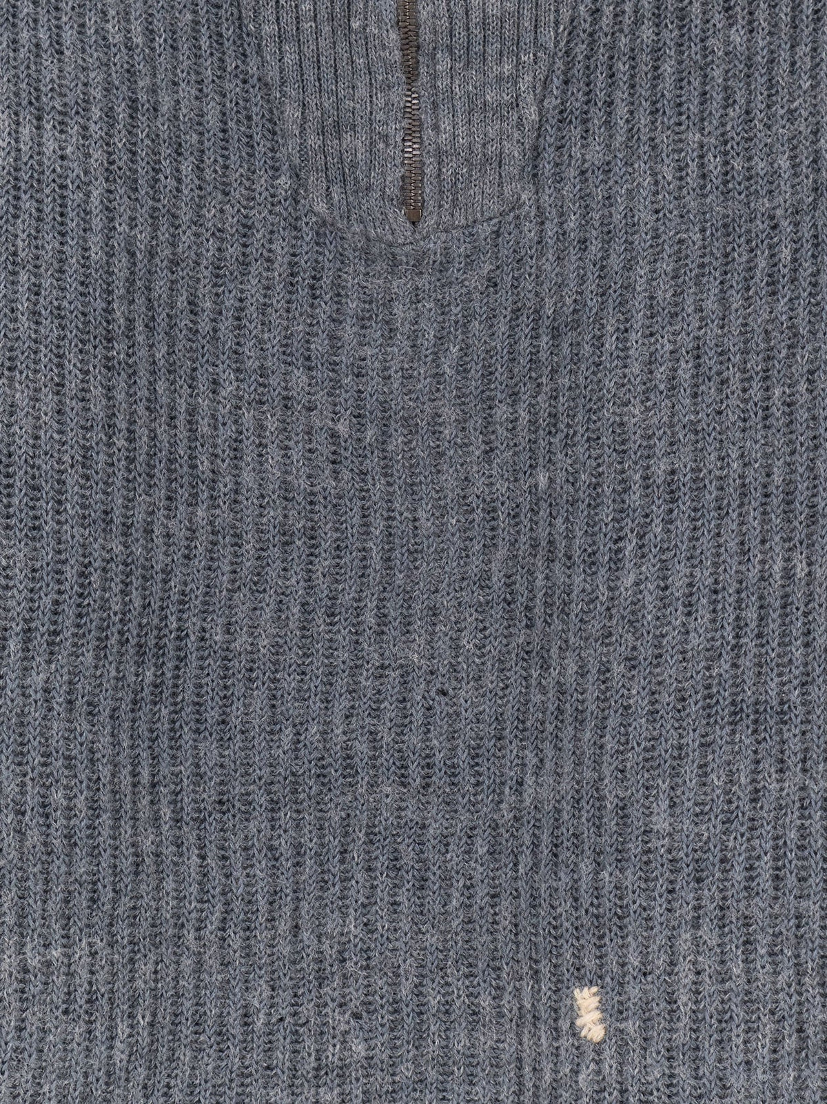 Maison Margiela Ribbed linen and wool blend sweater - Brown