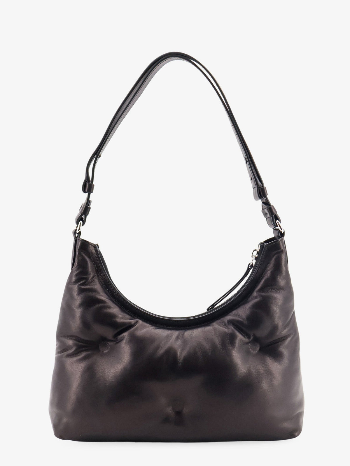 Maison Margiela Glam Slam Leather Shoulder Bag - Black