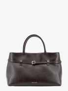 Manu Atelier Le Cambon 35 leather handbag - Bitter Brown