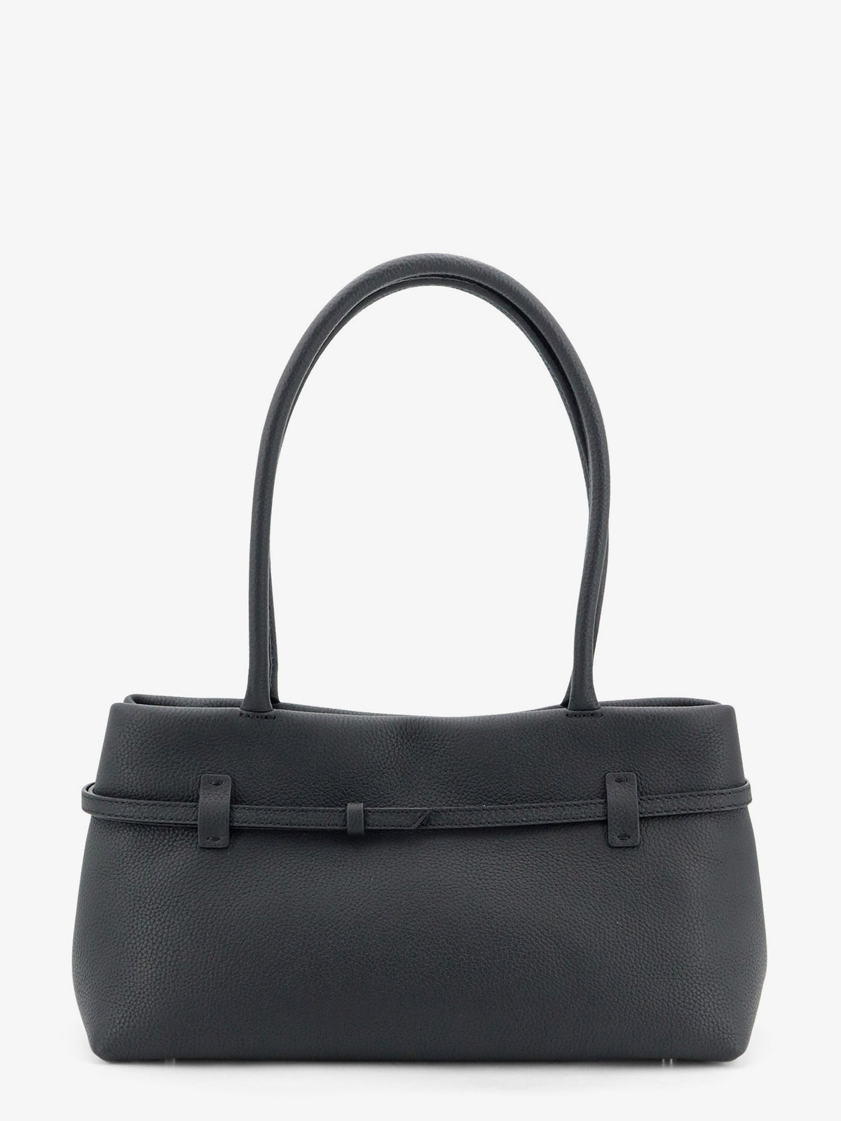 Manu Atelier Le Cambon East West leather shoulder bag - Black