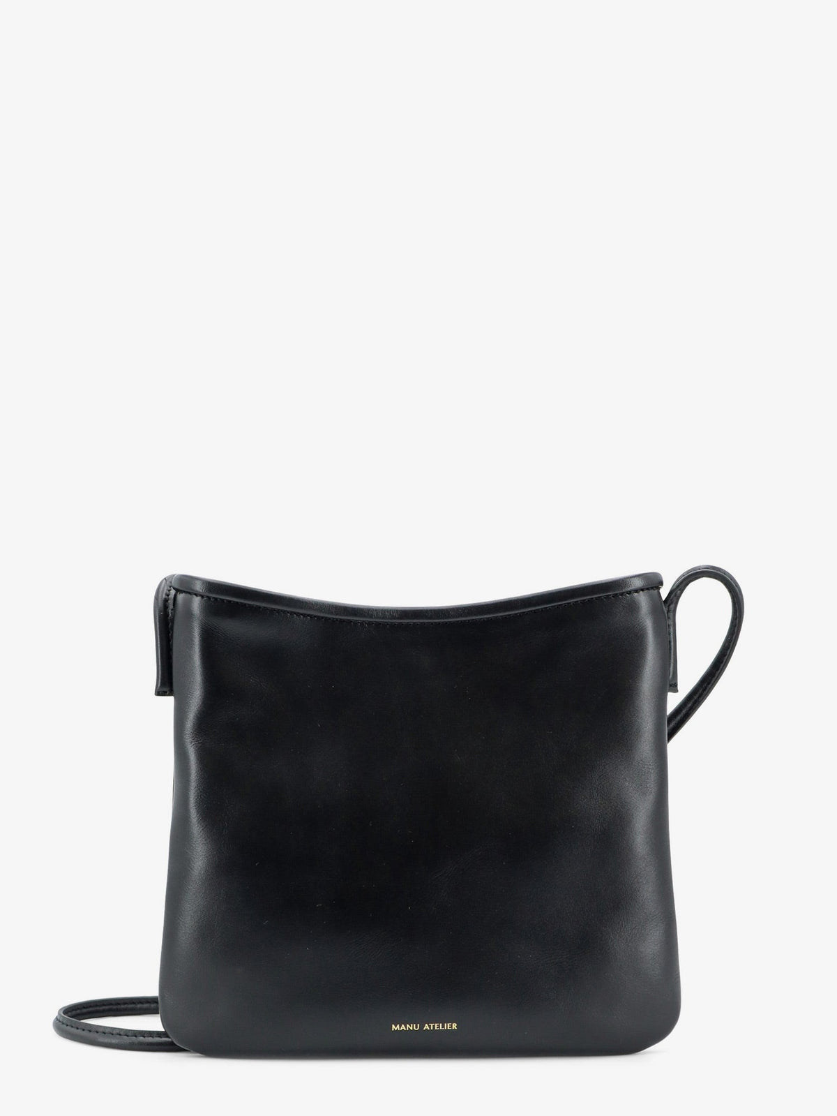 Manu Atelier Fidèle leather crossbody bag - Black