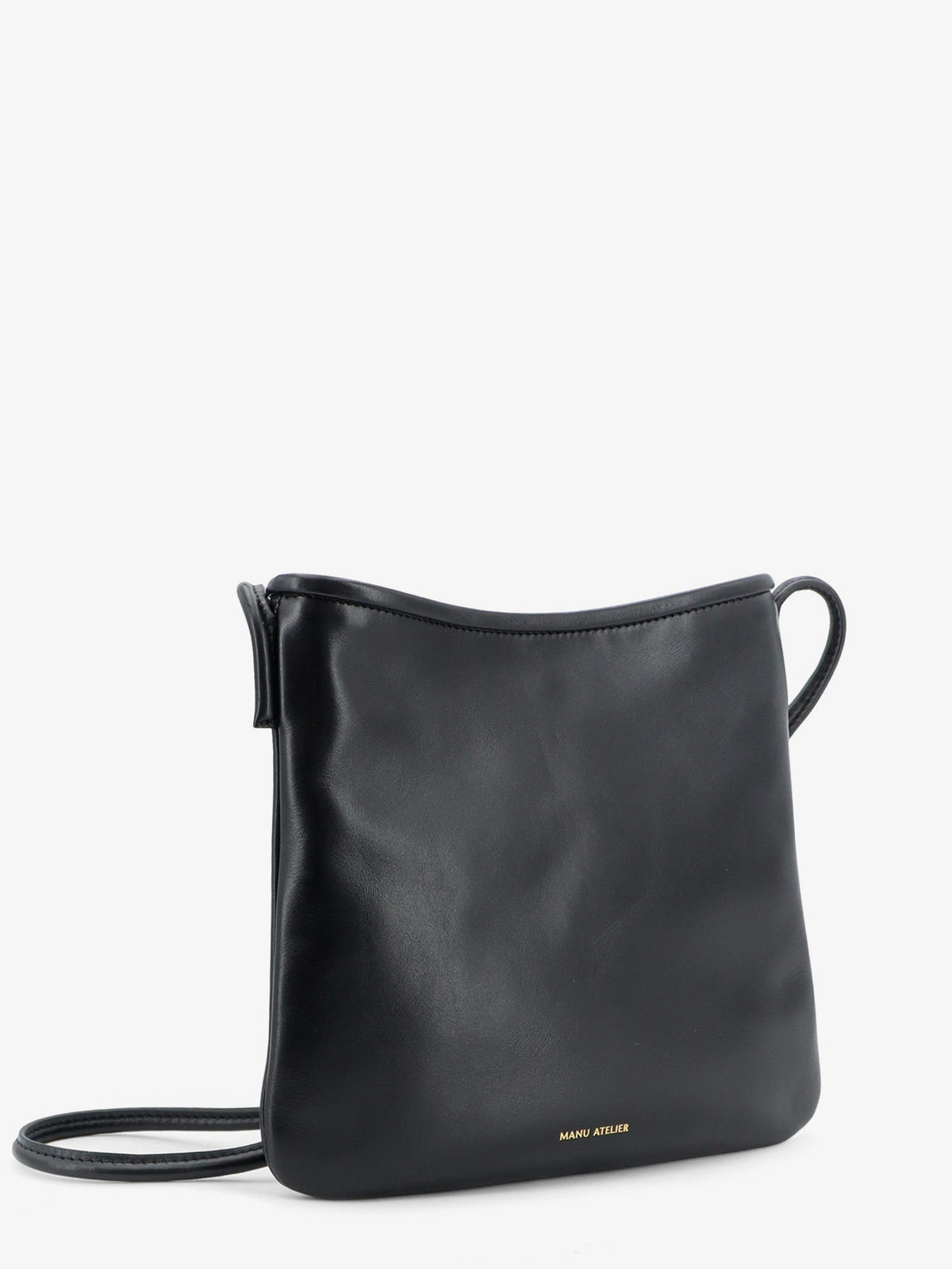 Manu Atelier Fidèle leather crossbody bag - Black
