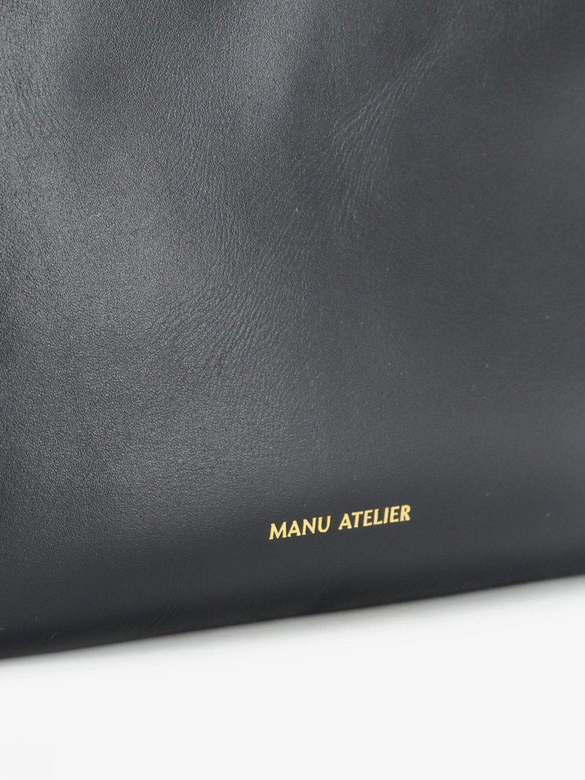 Manu Atelier Fidèle leather crossbody bag - Black