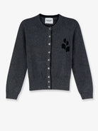Marant Étoile Cotton blend cardigan - Anthraciteblack