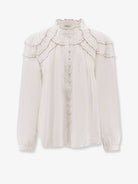 Marant Étoile Christa cotton and viscose shirt - White