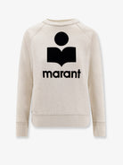 Marant Étoile Milly NY recycled material sweatshirt - Ecru