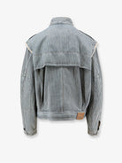 Marant Étoile Edany cotton twill jacket - Bluewhite