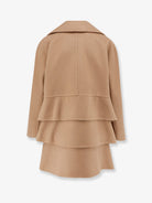 Max Mara Asturie1234 oversize virgin wool and cashmere coat - Beige
