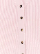 Max Mara Mxmgioiosa ribbed wool and cashmer ecardigan - Rosa