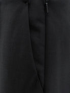Max Mara Mxmorata stretch virgin wool trousers - Nero