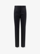 Max Mara Mxmacino stretch virgin wool trousers - Nero