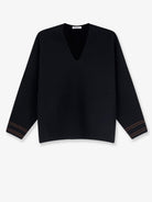Max Mara Mxmundici wool blend sweater - Nero