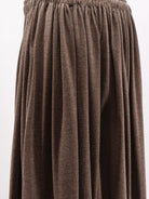 Max Mara MXMLivrea pleated jersey long skirt - Cacha'Scuro