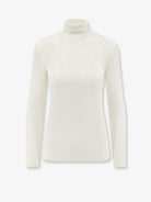 Max Mara MXMCono wool turtleneck - Bianco