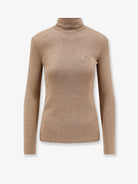 Max Mara MXMCono wool turtleneck - Cammellomelange