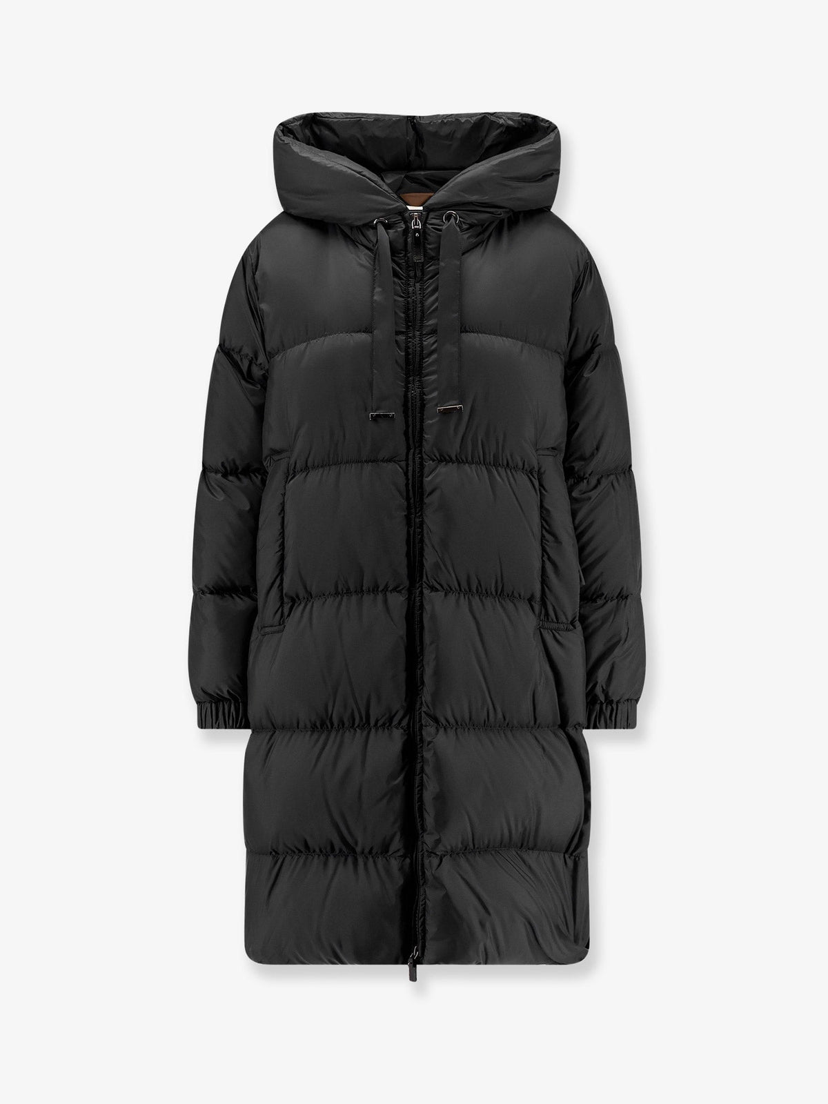 Max Mara The Cube Mtctrefe The Cube long down jacket - Black