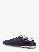 Miu Miu Nylon and suede sneakers - Bleu