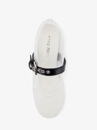 Miu Miu Mesh fabric ballerinas - Bianco