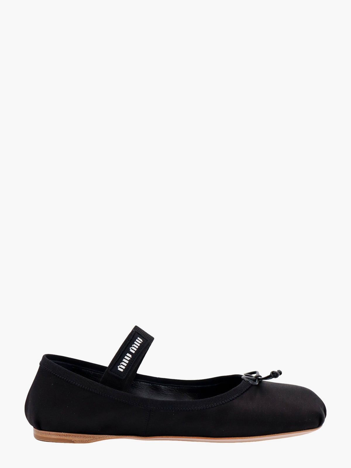 Miu Miu Satin ballet flats - Nero