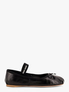 Miu Miu Leather ballet flats - Nero