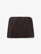 Miu Miu Mohair and virgin wool mini skirt - Cacao