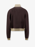 Miu Miu Mohair and virgin wool jacket - Cacao