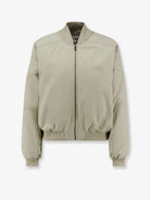 MM6 Maison Margiela Cotton jacket with Numeric Signature detail - Ecrù