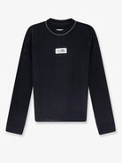 MM6 Maison Margiela Virgin wool blend sweater - Black