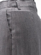 MM6 Maison Margiela Virgin wool and cotton trousers - Grey