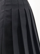 MM6 Maison Margiela Pleated Mini Skirt - Anthracite