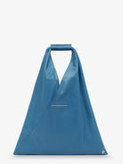 MM6 Maison Margiela Japanese classic small faux leather handbag - Petrol