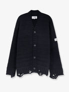MM6 Maison Margiela Wool cardigan - Black