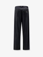 MM6 Maison Margiela Black denim trousers