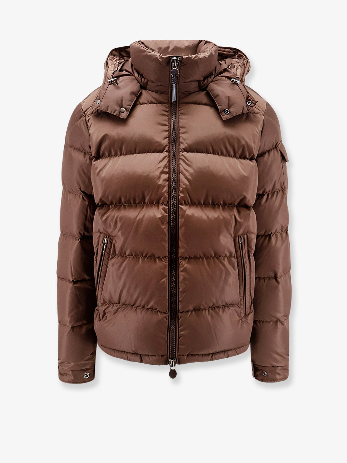 Moncler Recycled material Maya down jacket - Grigioscuro