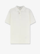 Moncler Cotton pique polo shirt - Bianco