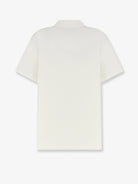 Moncler Cotton pique polo shirt - Bianco