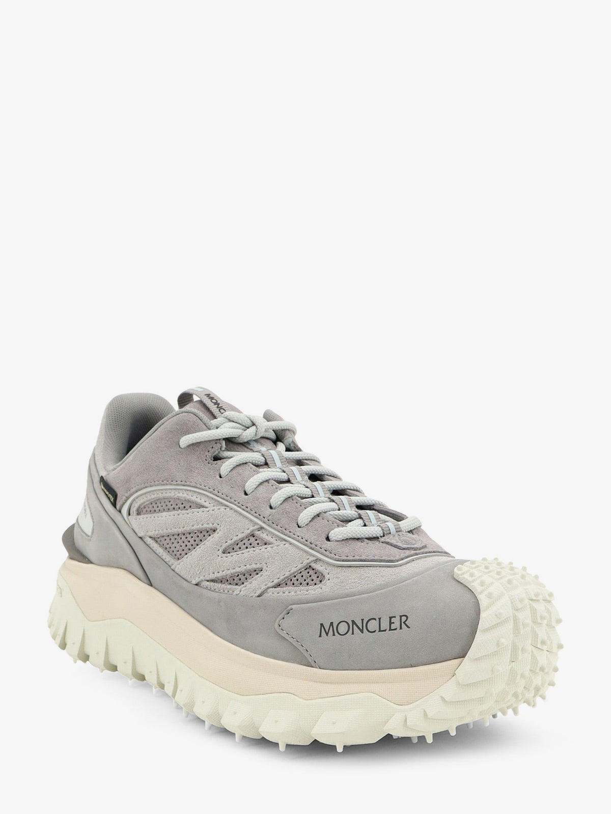 Moncler Trailgrip Apex Craft GTX mesh and suede sneakers - Grigio