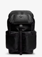 Moncler Kenton Drill nylon backpack with logo patch - Nero