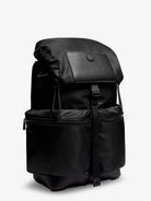 Moncler Kenton Drill nylon backpack with logo patch - Nero