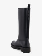 Moncler Kickstream High PVC Rain Boots - Nero