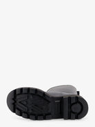 Moncler Kickstream High PVC Rain Boots - Nero