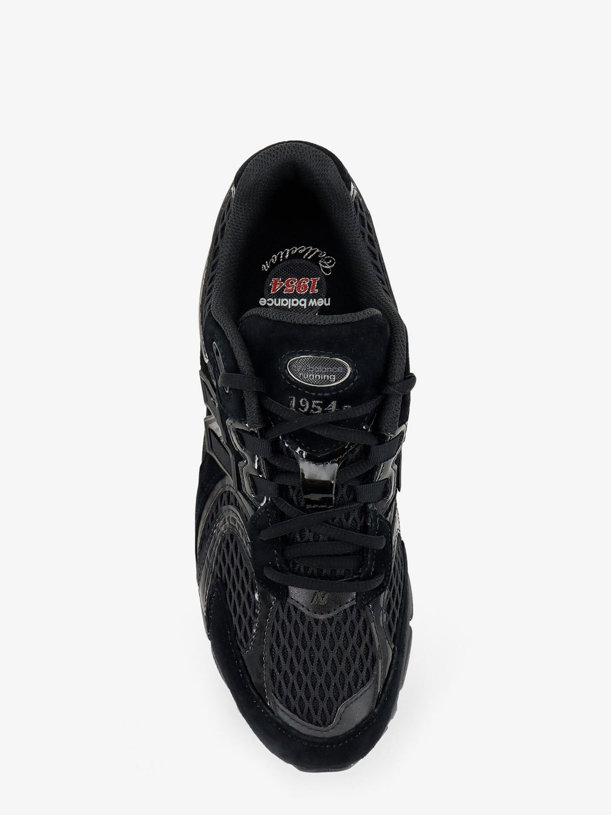 New Balance 1954R mesh and suede sneakers - Black