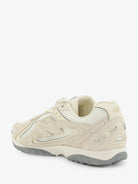 New Balance U204L mesh and suede sneakers - Angora