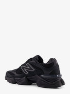 New Balance 9060 mesh and leather sneakers - Nero
