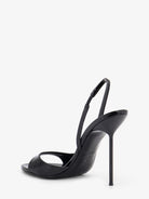 Paris Texas Lidia patent leather sandals - Black