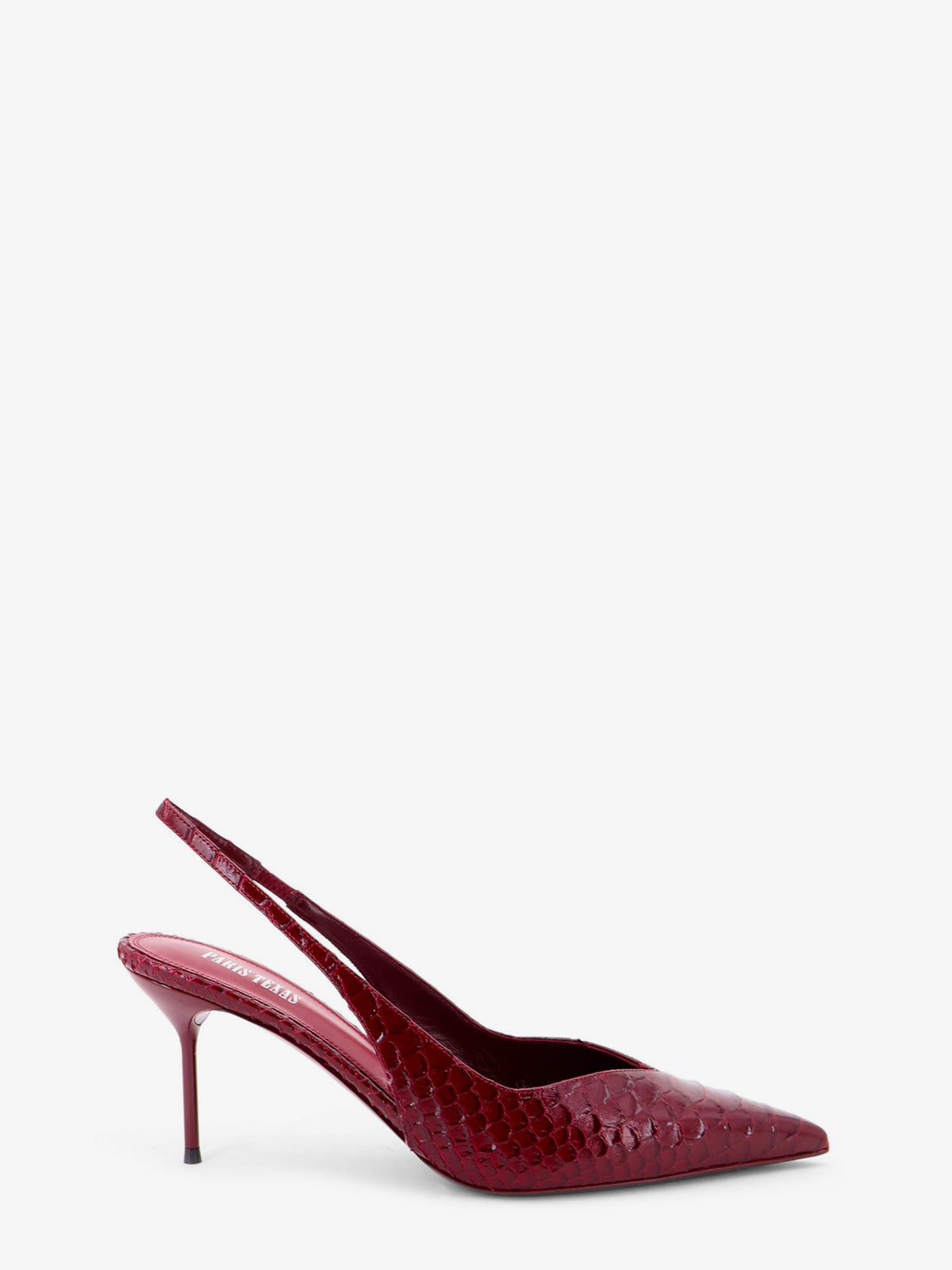 Paris Texas Lidia 70 pumps with python print - Deepred