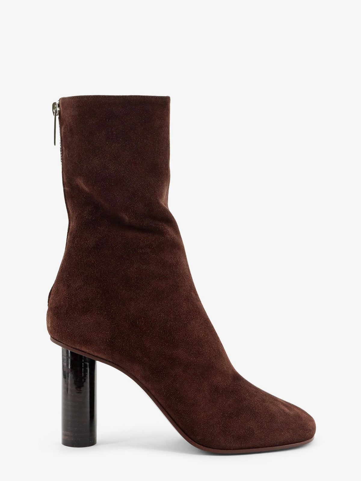 Paris Texas Alice suede ankle boots - Cioccolato