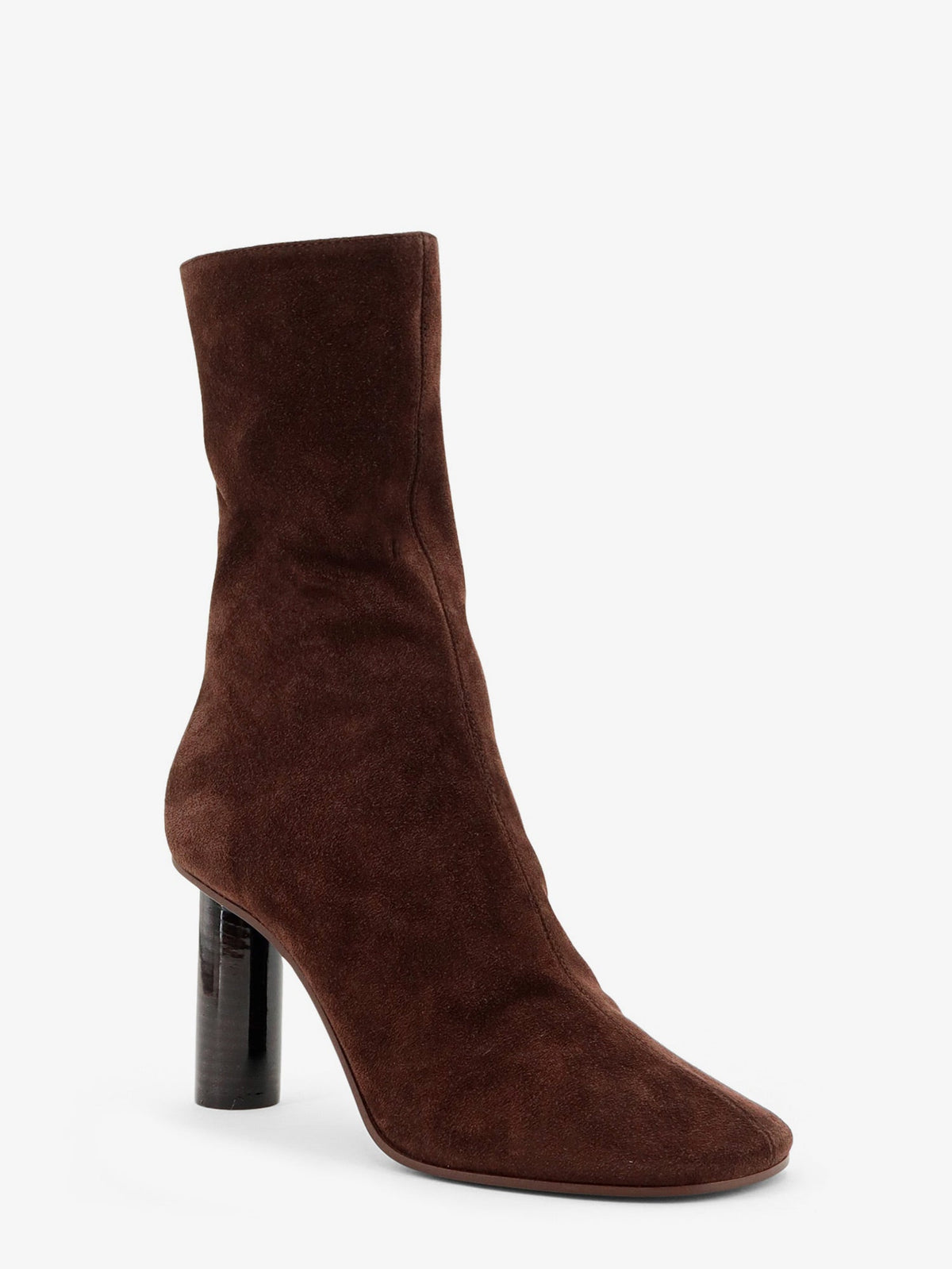 Paris Texas Alice suede ankle boots - Cioccolato